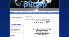 Desktop Screenshot of motorrad-pilopp.de